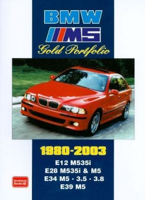 BMW M5 GOLD PORTFOLIO 1980-2003