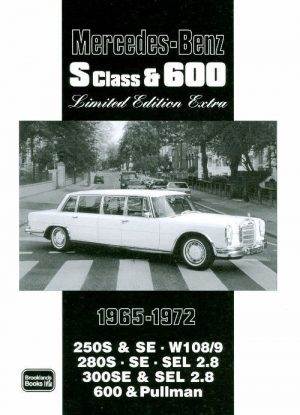 MERCEDES S CLASS & 600 1965-72 - LTD ED. EXTRA
