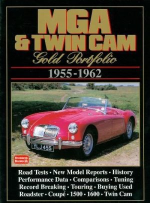 MG MGA & TWIN CAM 1955-1962 GOLD PORTFOLIO
