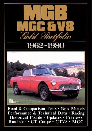 MGB MGC & V8 GOLD PORTFOLIO 1962-1980