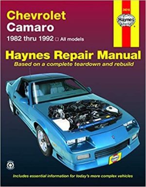CHEVROLET CAMARO 1982-92 - OWNERS WORKSHOP MANUAL