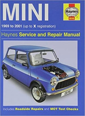 MINI 1969-2001 - HAYNES SERVICE AND REPAIR MANUAL