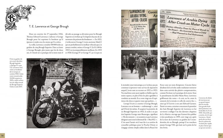 BROUGH SUPERIOR LA FABULEUSE HISTOIRE DEPUIS 1919
