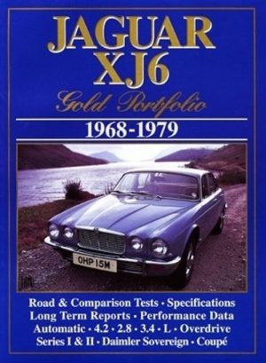 JAGUAR XJ6 GOLD PORTFOLIO 1968-1979
