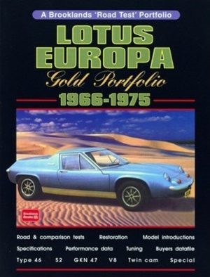 LOTUS EUROPA 1966-75 GOLD PORTFOLIO