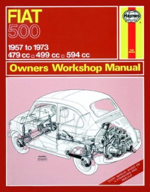 FIAT 500 1957-73 - OWNERS WORSHOP MANUAL