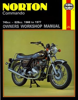 NORTON COMMANDO 750 & 850 cc 1968-77- SERVICE & REPAIR MANUAL