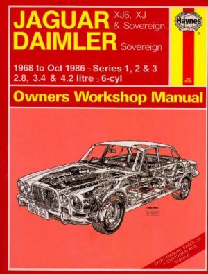JAGUAR XJ6 & SOVEREIGN 1968-86 - OWNERS WORKSHOP MANUAL