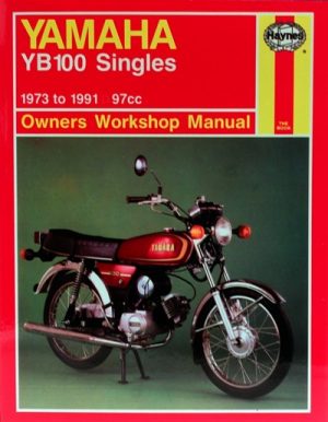 YAMAHA YB100 SINGLES 1973-91 - OWNERS WORKSHOP MANUAL