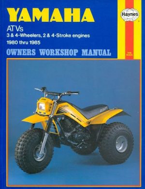 YAMAHA ATVS 3&4 WHEELERS 1980-85 - OWNERS WORKSHOP MANUAL