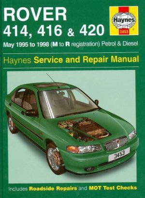 ROVER 414 416 420 95-98 PETROL & DIESEL HAYNES SERV AND REPAIR MANUAL
