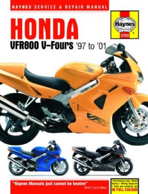 HONDA VFR 800 V-FOURS 1997-01 - OWNERS WORKSHOP MANUAL