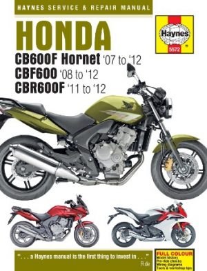 HONDA CB600F HORNET '07 TO '12