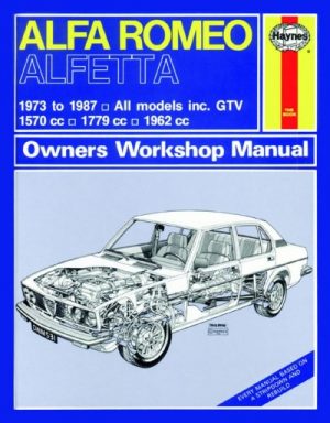 ALFA ROMEO ALFETTA 1973-87 - OWNERS WORKSHOP MANUAL