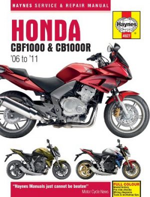 HONDA CBF1000 'O6 to '10 CB1000R '08 to '11 - SERVICE & REPAIR MANUAL