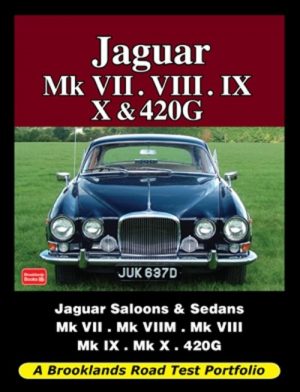 JAGUAR MK 7 , 8, 9, 10 & 420G ROAD TEST PORTFOLIO