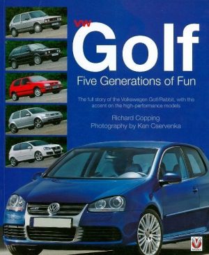 VW GOLF- FIVE GENERATIONS OF FUN - PAPERBACK