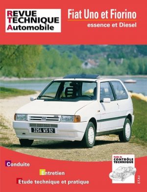 RTA714 FIAT UNO E JUSQU'A 95 - D & TD JUSQU'A 90 - FIORINO D 1988-90