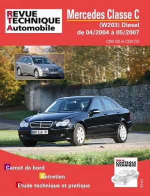 RTAB713 MERCEDES CLASSE C 2.2 200CDI-220CDI DE 04/2004 A 05/2007