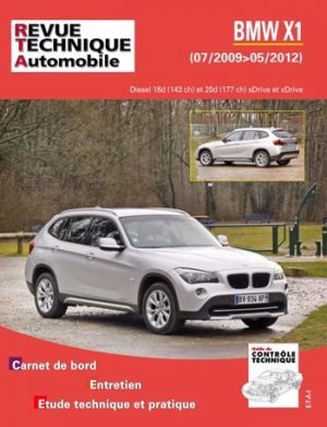 RTAB782 BMW X1 (E84) PHASE 1 18&20D 143/177 ch s/xDRIVE 07/09-05/12