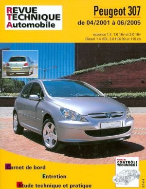 TAP411 PEUGEOT 307 ESSENCE ET DIESEL DEPUIS 04/2001