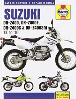 SUZUKI DRZ400 OWNER'S WORKSHOP MANUAL