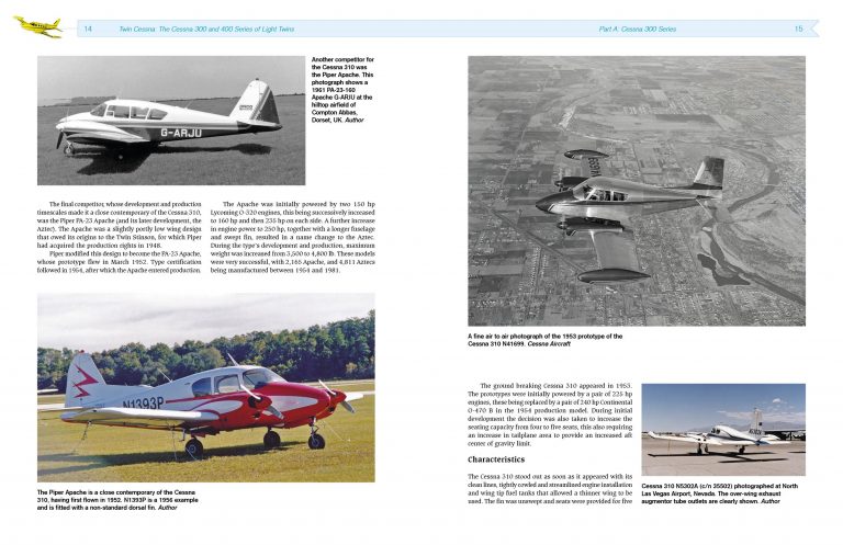 TWIN CESSNA - THE CESSNA 300 AND 400 SERIES OF LIGHT TWINS