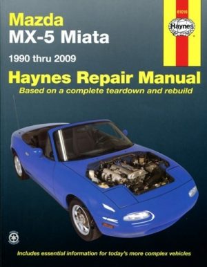 MAZDA MX5 MIATA 1990-2009 - HAYNES REPAIR MANUAL