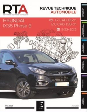RTA827 HYUNDAI IX35 Phase 2 1.7 CRDi 115ch/2.0 CRDi 136ch 2013-2015