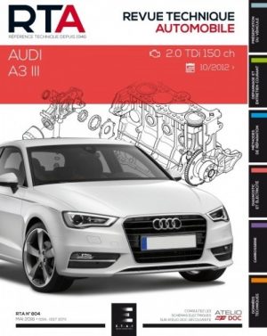 RTA804 AUDI A3 III 2.0 TDI 150 CH DEPUIS 06/12