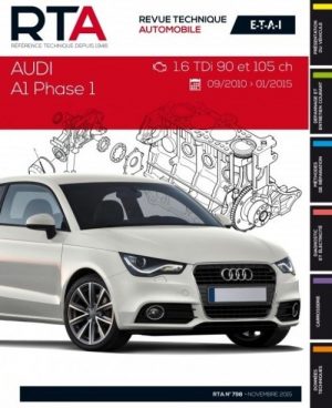 RTAB798 AUDI A1 1,6TDI 90 ET 105CH 09/10-01/15