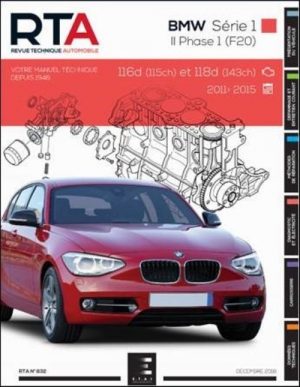 RTA832 BMW SERIE 1 II Ph1 (F20) 116d(115ch) 118d(143ch) 2011-15