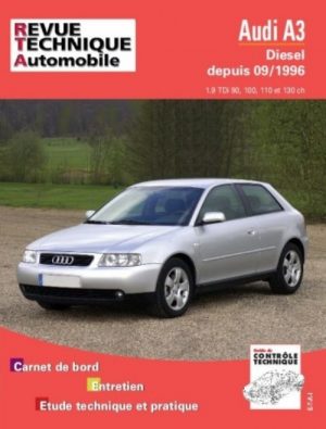 RTA616 AUDI A3 DIESEL TDI DE 90 A 130 CH. JUSQU'A 06/2003