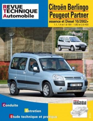 TAP415 CITROEN BERLINGO / PEUGEOT PARTNER DEPUIS 10/2002