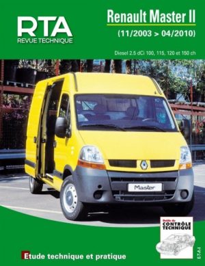 RTAB760 RENAULT MASTER II 11/2003-04/10 2.5 dCi 100 à 150 ch