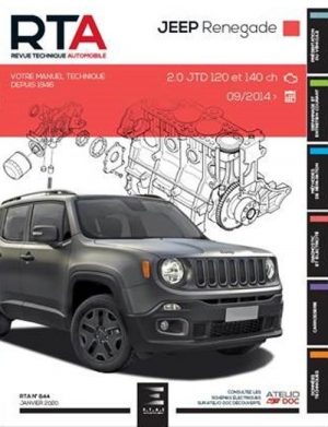 RTAHS024 JEEP RENEGADE 2.0 JTD (120 et 140 ch) (dep2014)