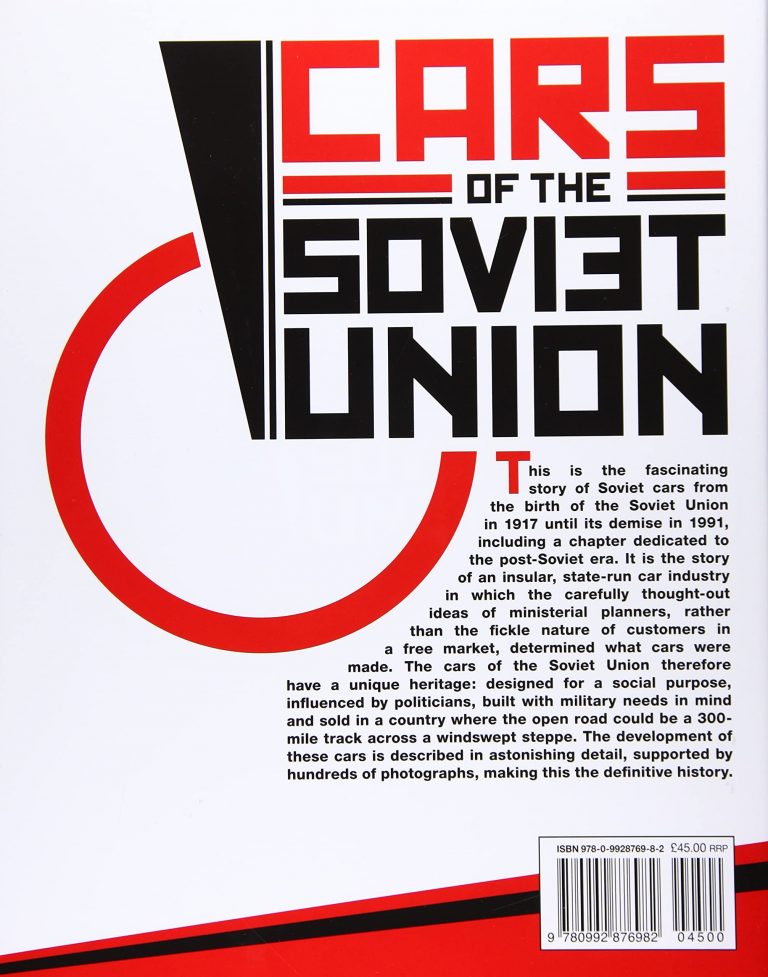 CARS OF THE SOVIET UNION : THE DEFINITIVE HISTORY (2nd EDITION)