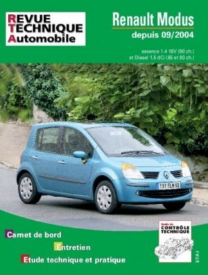 RTA689 RENAULT MODUS 1.5 DCI ET 1.4 16V DEPUIS 09/2004