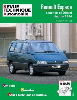 RTA709 RENAULT ESPACE 4 CYL ESS, DIESEL, TD 1985-96