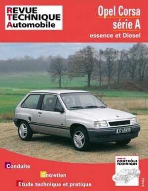 RTA718 OPEL CORSA A ESSENCE ET DIESEL 1983-93