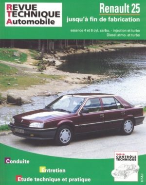 RTA730 RENAULT 25 ESSENCE ET DIESEL TOUS MODELES