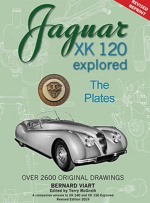 JAGUAR XK120 EXPLORED - THE PLATES - REVISED PRINT