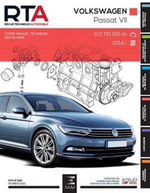 RTA845 VOLKSWAGEN PASSAT VII 2.0TDi 150ch DEPUIS 2014