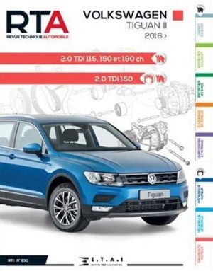 RTA850 VW TIGUAN II 2.0TDi 115, 150, 190ch DEPUIS 04-2016