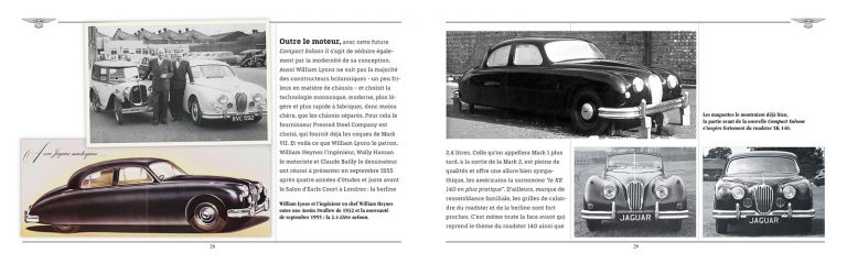 JAG'- JAGUAR BERLINES 1955-1968
