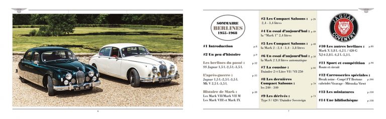 JAG'- JAGUAR BERLINES 1955-1968