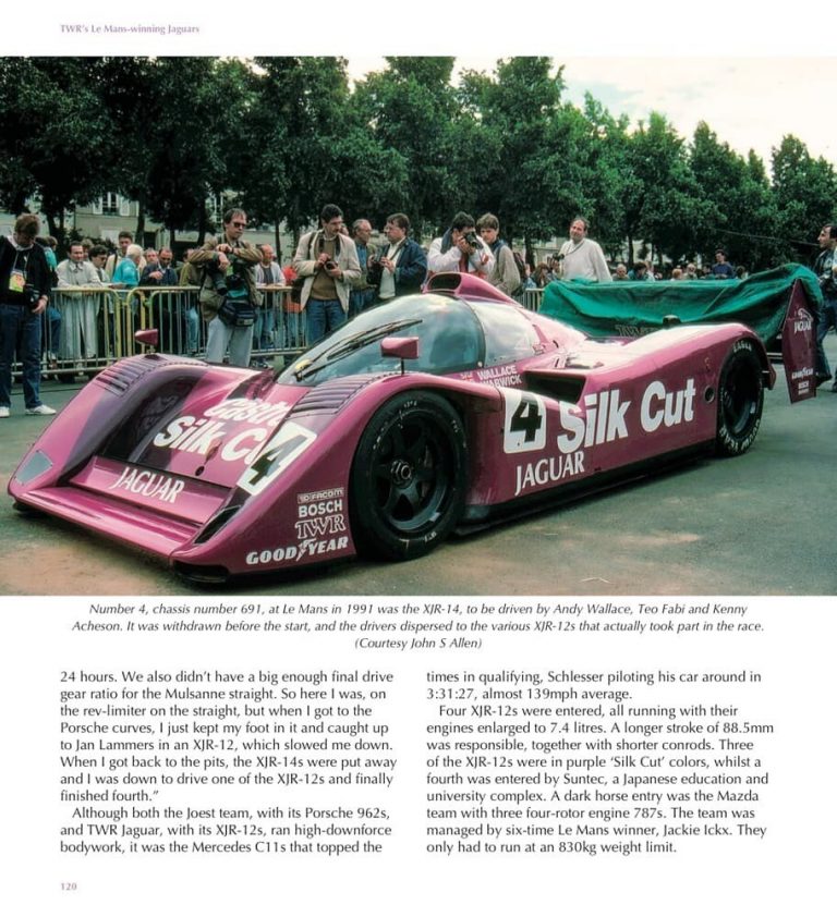 TWR'S LE MANS-WINNING JAGUARS