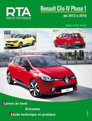 TAP423 RENAULT CLIO IV 1.5dCi 75ch 2012-2016