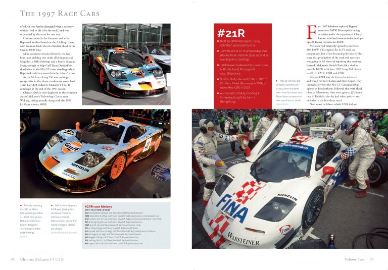 MCLAREN F1 GTR : THE DEFINITIVE HISTORY (ULTIMATE SERIES)