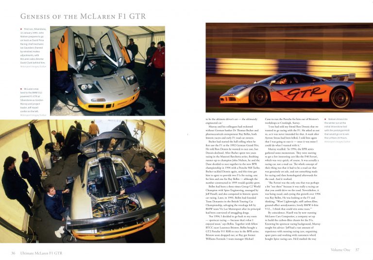 MCLAREN F1 GTR : THE DEFINITIVE HISTORY (ULTIMATE SERIES)